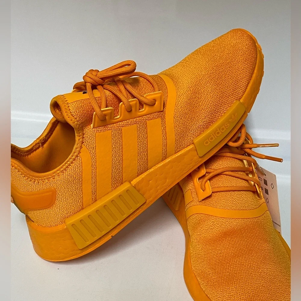 adidas NMD R1 Orange Womens Shoes new without box - Picture 7 of 10